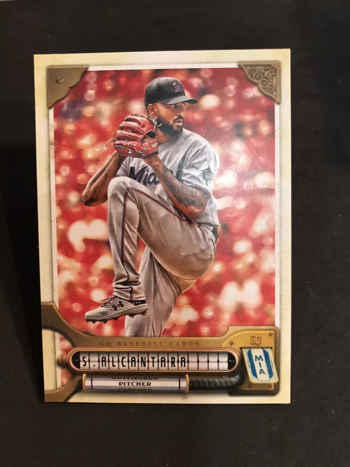 (2) – 2022 Topps Gypsy Queen #271 Sandy Alcantara Miami Marlins