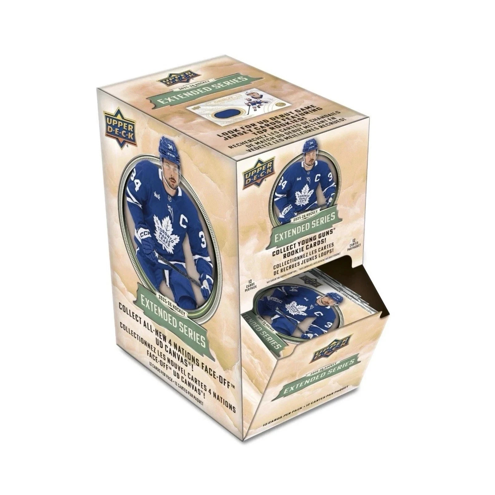 2025-26 Upper Deck Extended Series Hockey 336ct. (28 Packs) Gravity Feed | NEW