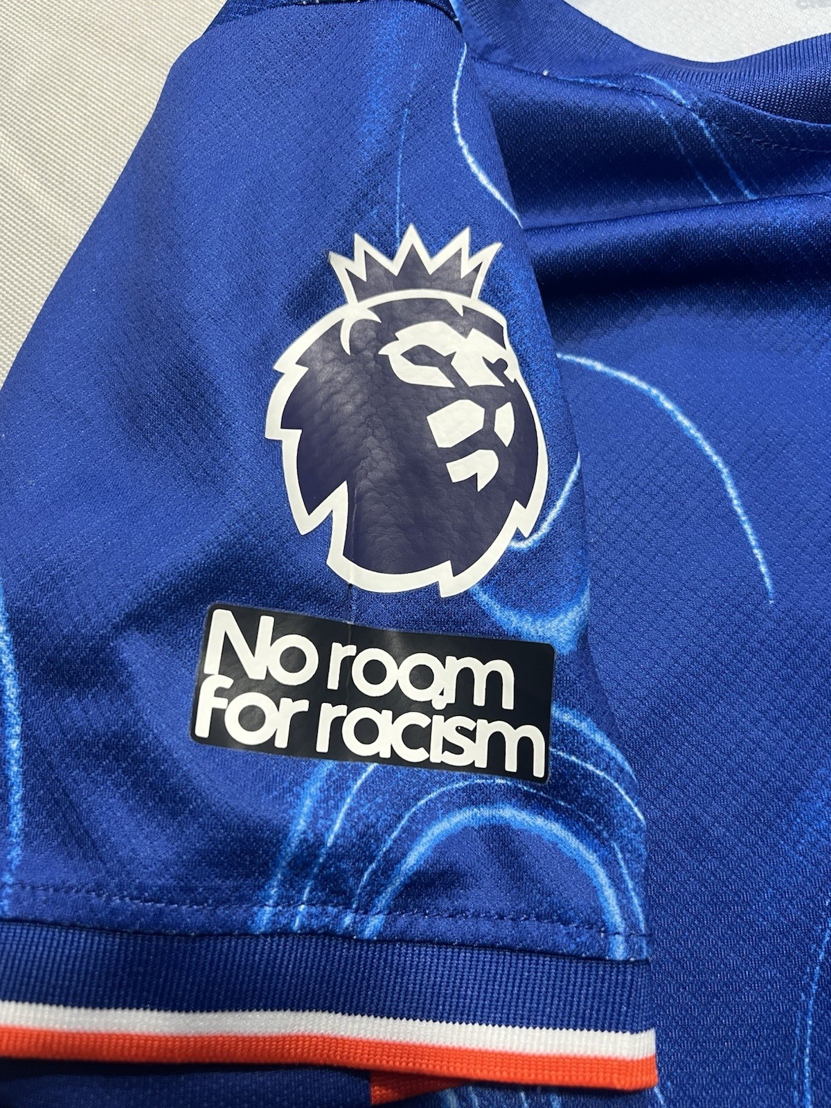Chelsea FC Nike Soccer Shirt Youth Large Blue Pre Match Enzo 8