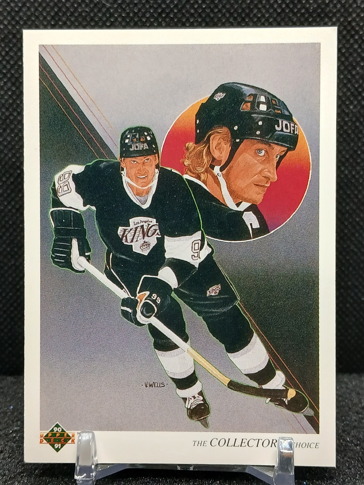 Wayne Gretzky 1990-91 Upper Deck #307 Los Angeles Kings