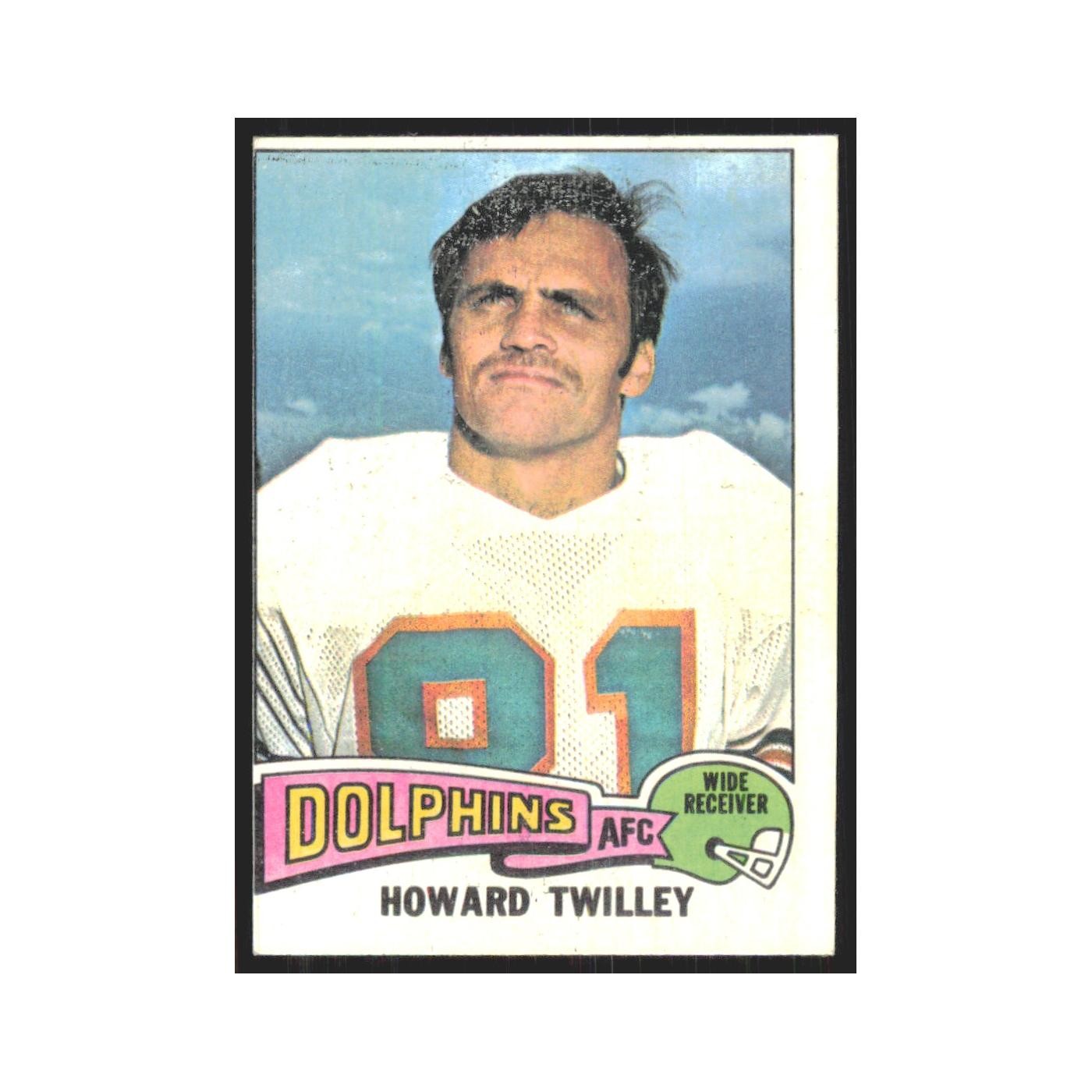 1975 Topps Howard Twilley Dolphins #128.0
