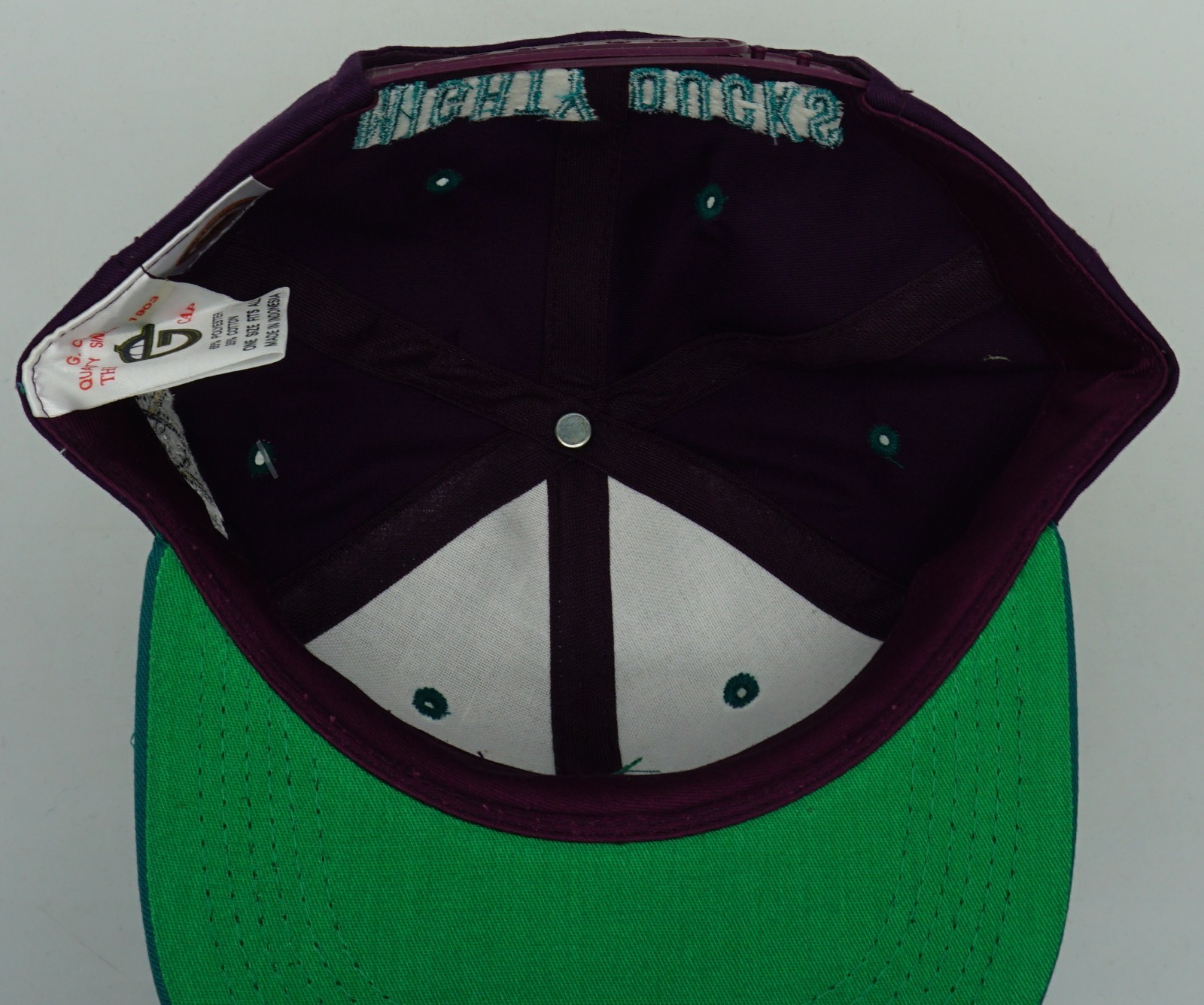 NHL Anaheim Mighty Ducks G-Cap Youth Adjustable Fit Snap Back Cap Hat New!