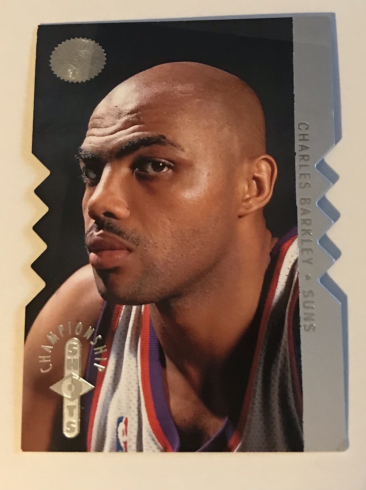 Charles Barkley￼ 1996 SP Basketball Championship Shots Die Cut S10