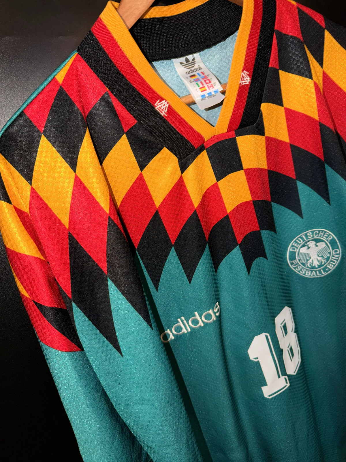 GERMANY KLINSMANN 1994-1995 ORIGINAL JERSEY Size L