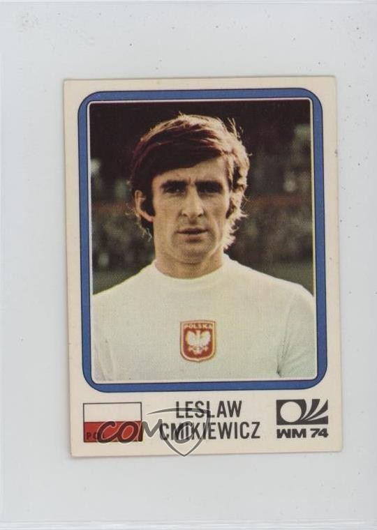 1974 Panini Figurine World Cup Munchen 74 Album Stickers Leslaw Cmikiewicz 0q3
