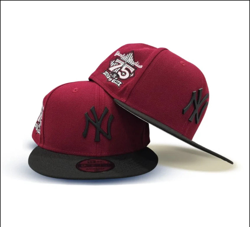 HOT!! New Era New York Yankees 9FORTY Snapback Hat, Black Embroidered NY Logo