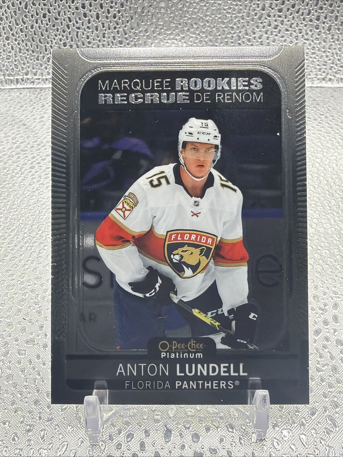 2021-22 O-Pee- Chee Platinum ANTON LUNDELL MARQUEE ROOKIES #296