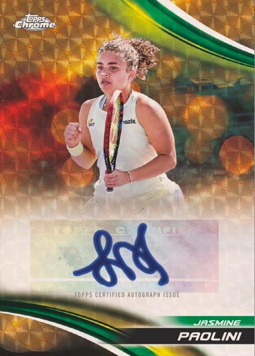 2025 Topps Chrome Tennis Breaker’s Delight Box