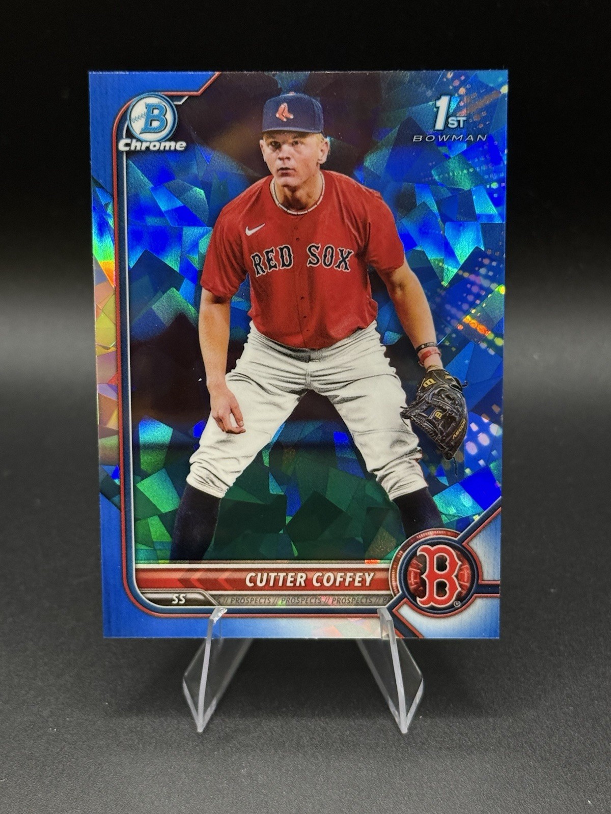 2022 Bowman Chrome Draft Sapphire Edition – Cutter Coffey #BDC-200 (RC) CC1