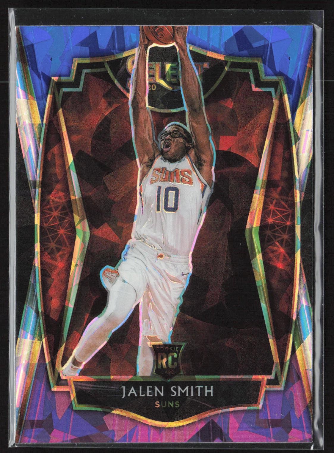 2020-21 Panini Select #188 Smith Blue White Purple Cracked Ice Phoenix Suns