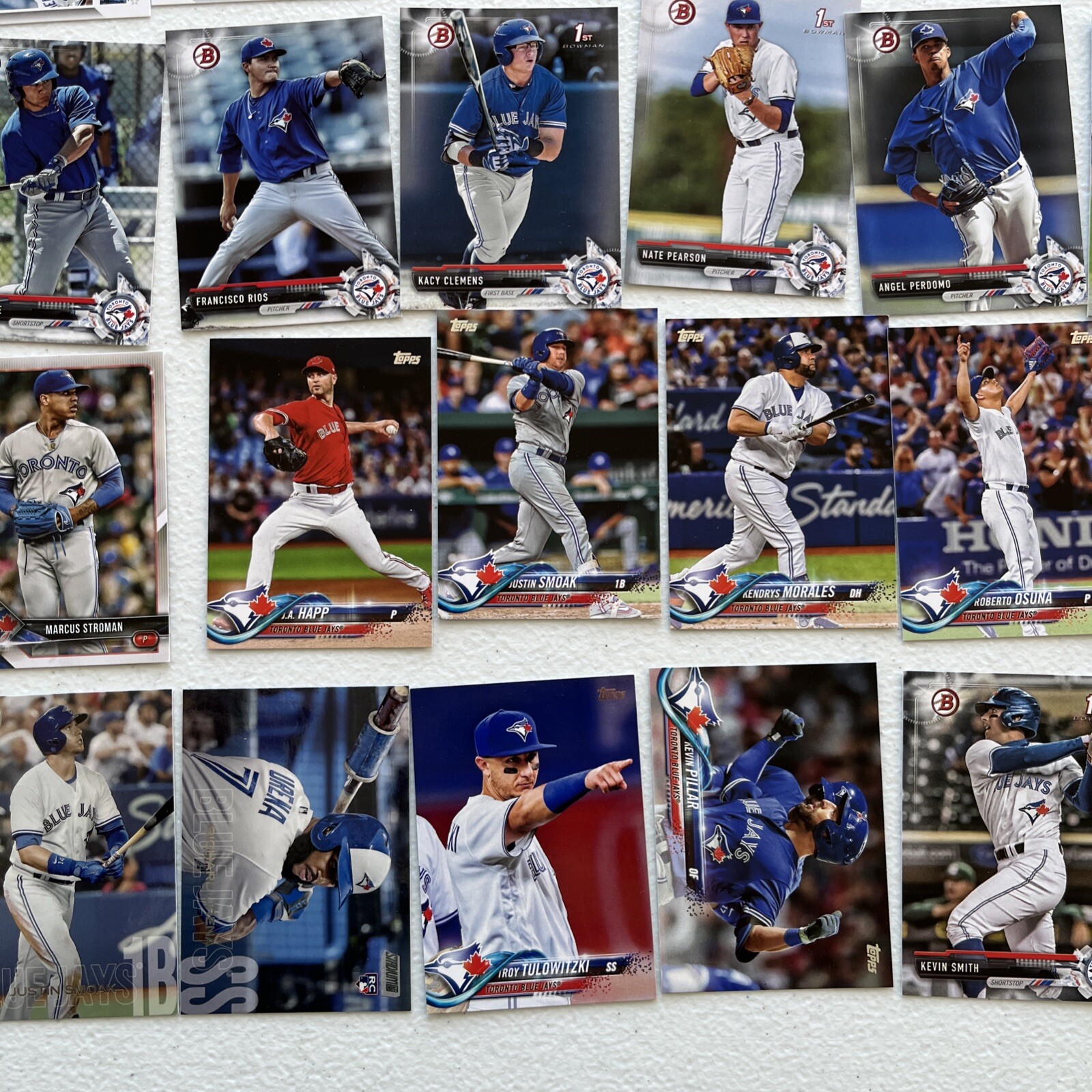 Toronto Blue Jays Cards Includes Bichette, Guerrero, Donaldson Option #1
