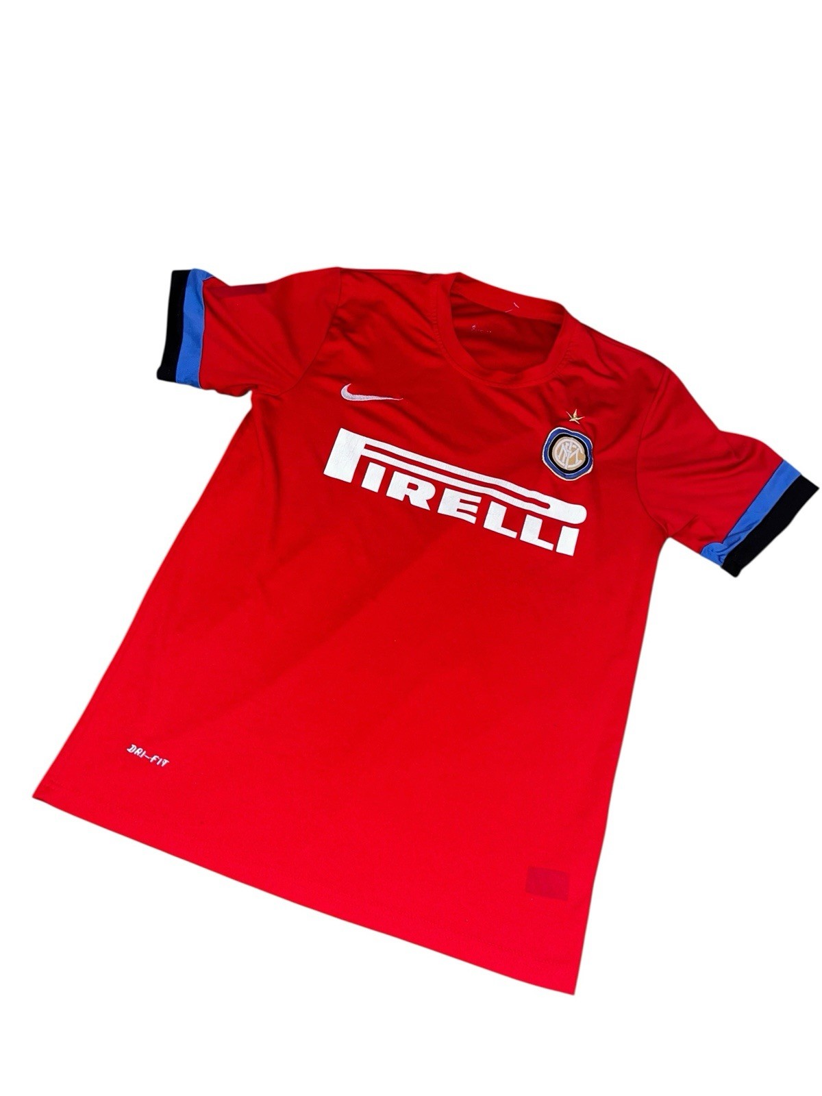 100% Authentic Inter Milan Italy Away Third Kit Nike Soccer Jersey Large Men