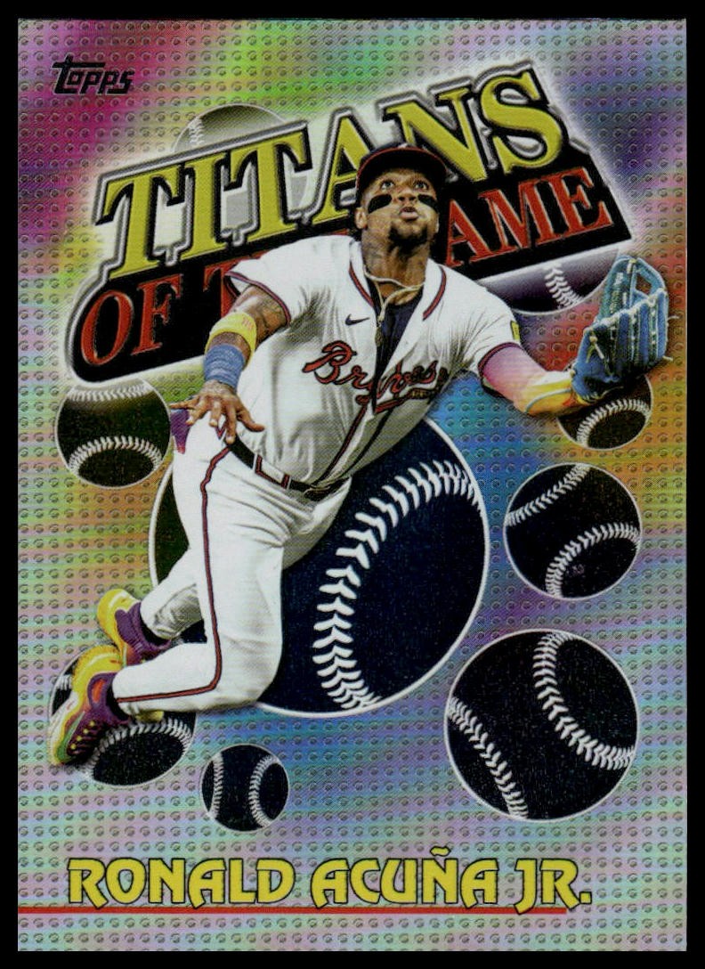 Ronald Acuña Jr. 2026 Topps #TOG-7 Atlanta Braves Titans of the Game