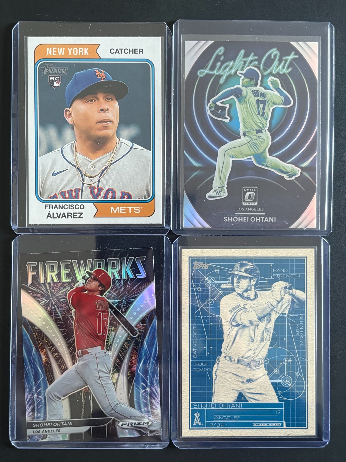 Baseball MLB Variation Listing Ohtani Judge RC Insert Prizm Refractor Parallel