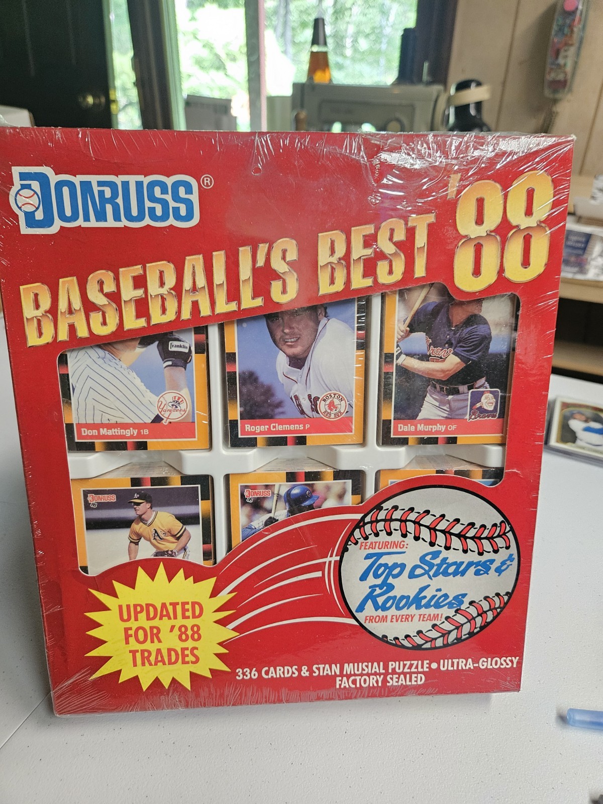 1988 Donruss Baseball’s Best 336 Card Factory Sealed Set! Stars & Rookies! Gloss
