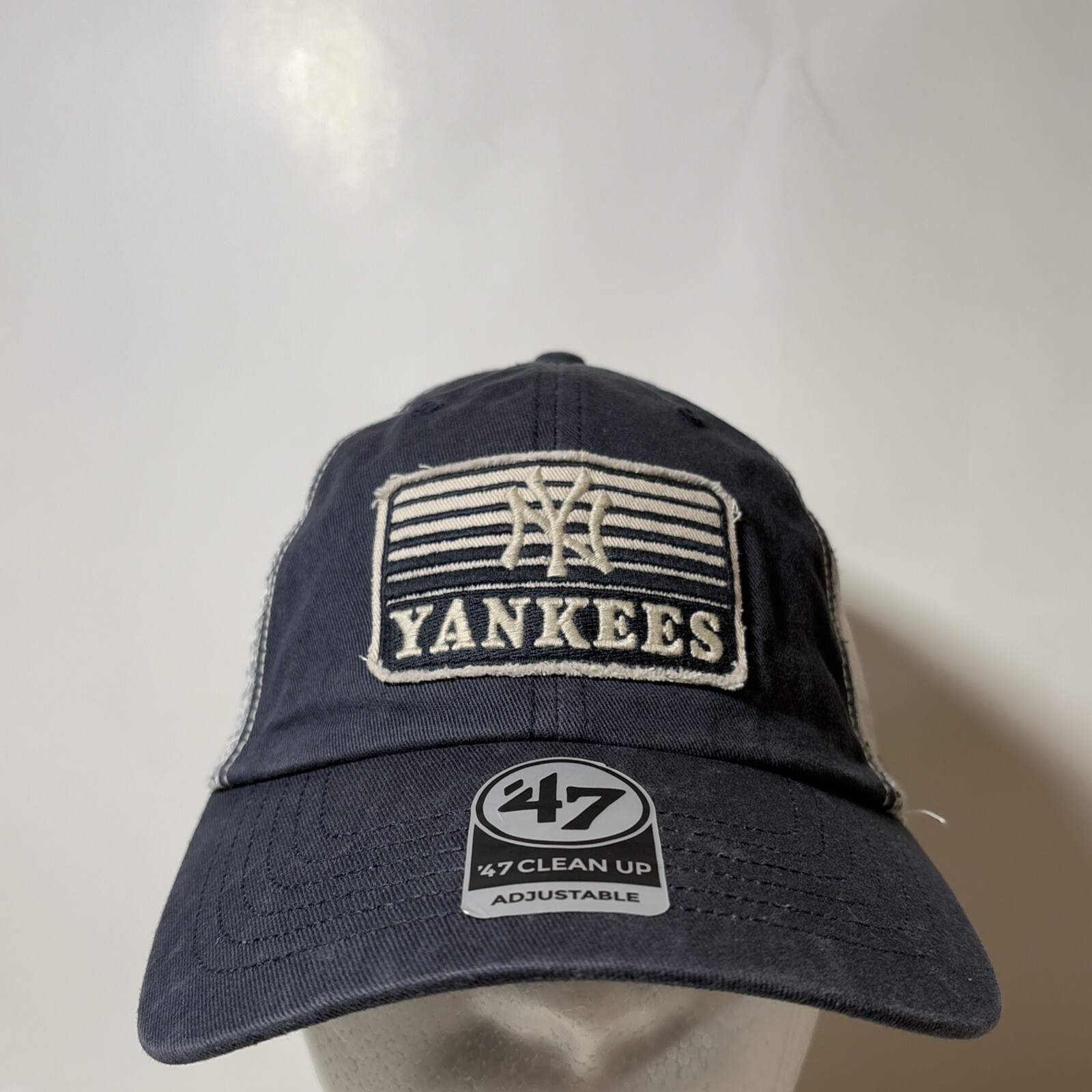 ‘47 Clean Up New York Yankees Vintage Navy MLB Snapback Hat NEW
