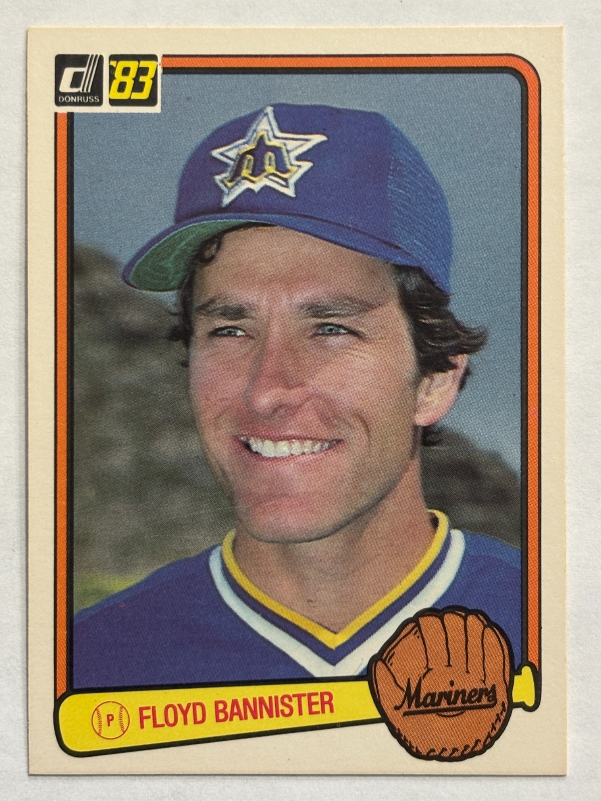 1983 Donruss #50 Floyd Bannister Seattle Mariners