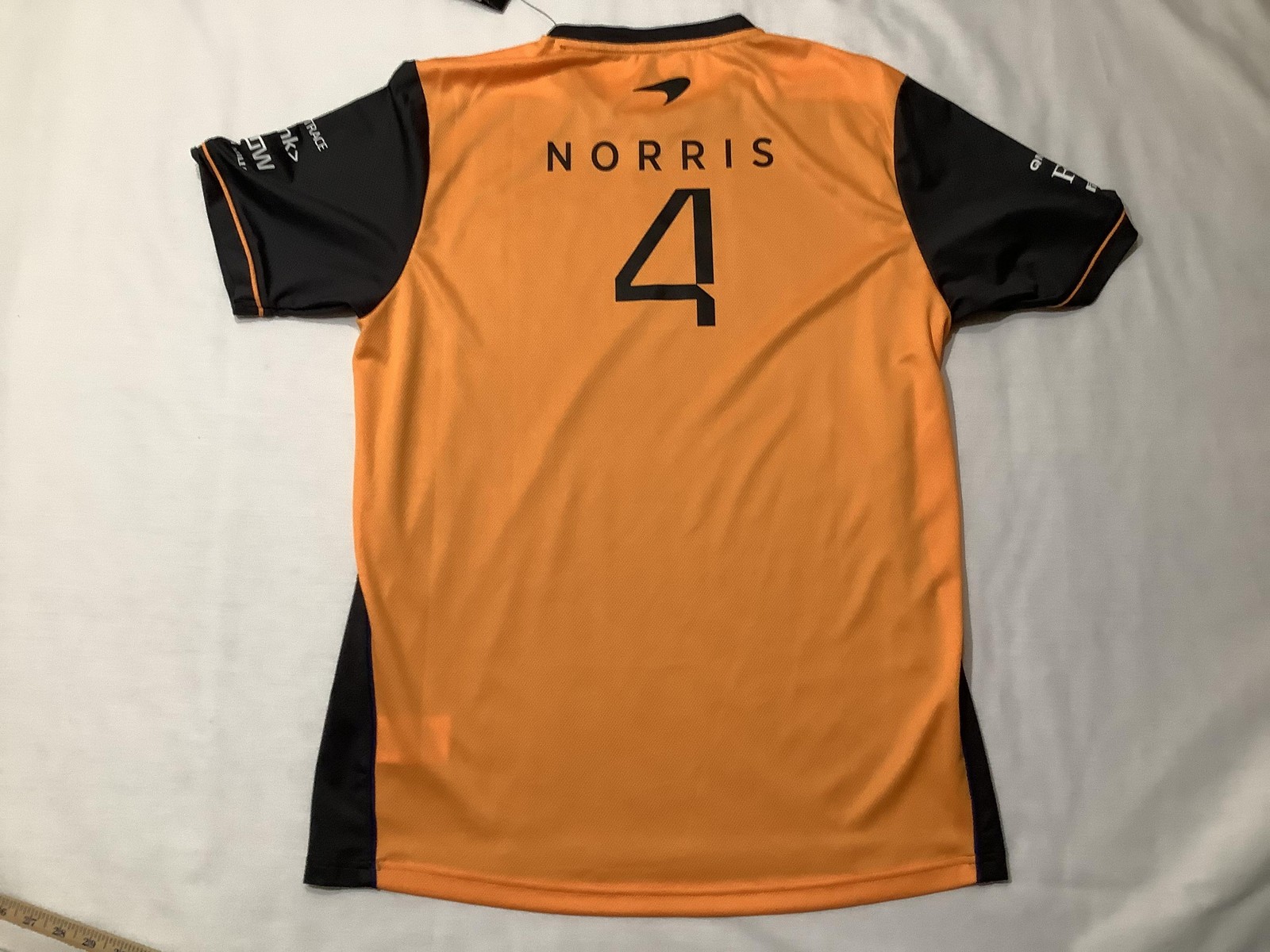McLaren Formula 1 Team Shirt Mens Large Orange F1 Racing Castore Norris 4
