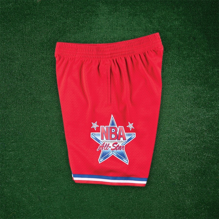 1991 NBA All Star West Conference Men’s Red Swingman Shorts