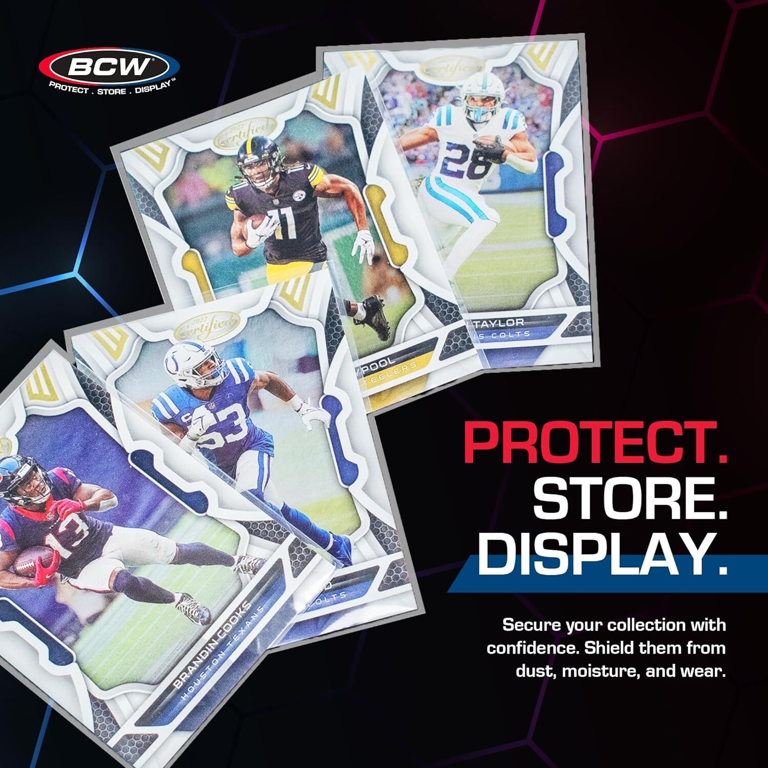 100 BCW Standard Loose Soft Penny Card Sleeves Sports Gaming FREE SHIPPING