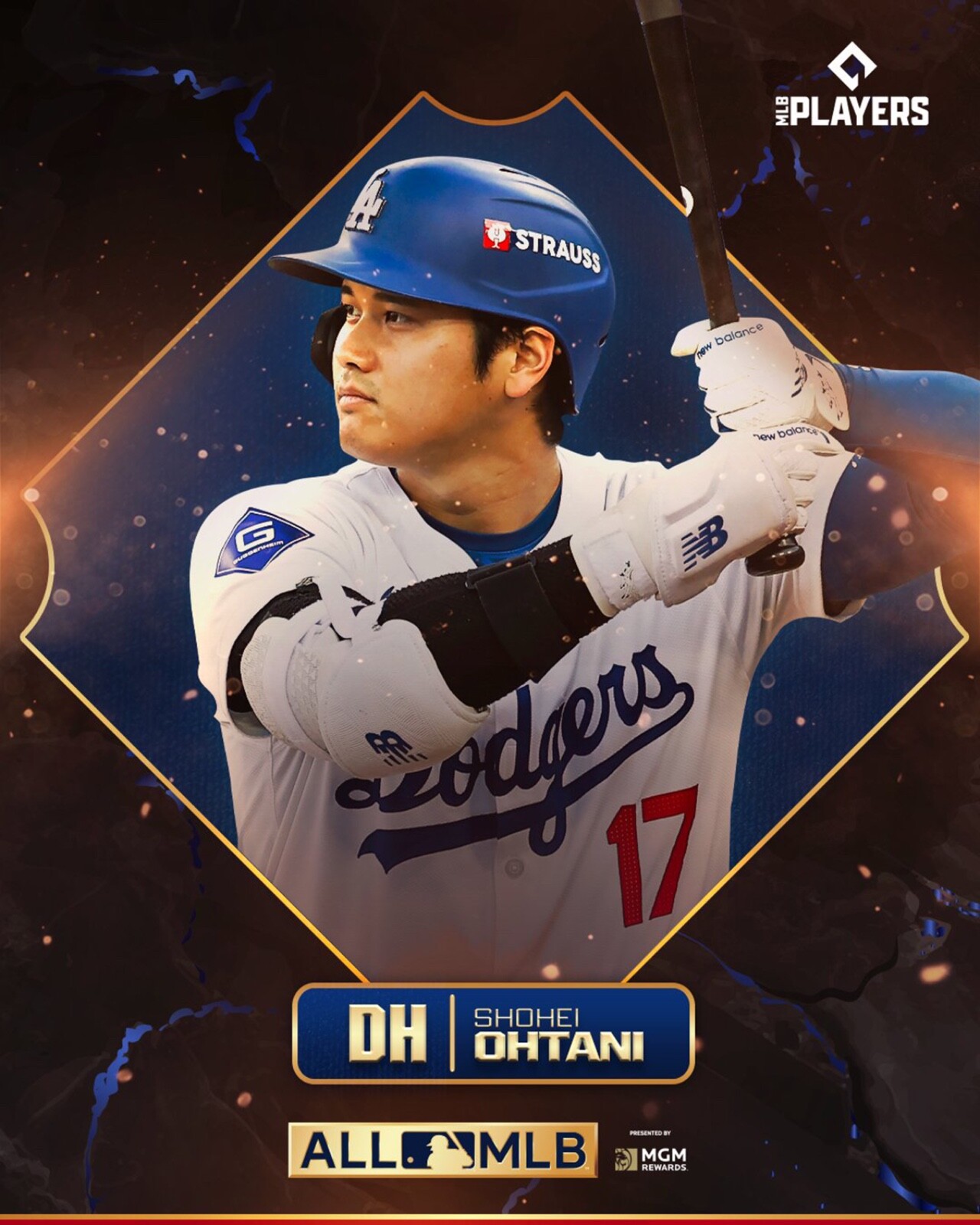 Shohei Ohtani 8×10 photo Shohei Ohtani Los Angeles DODGERs ALL MLB 1st team