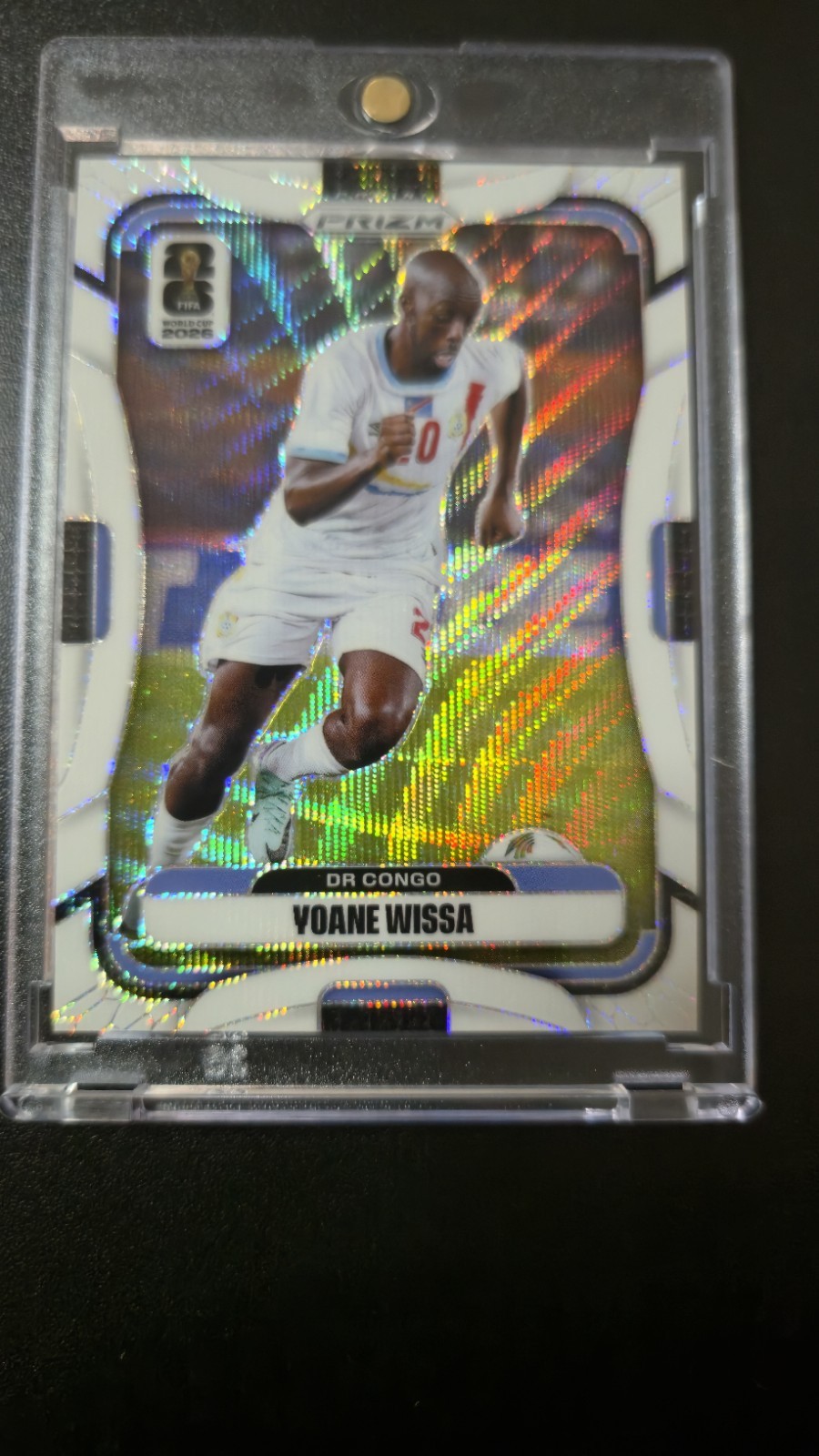 Yoane Wissa 2026 Prizm FIFA World Cup Silver Wave #467 DR Congo 01/20 🔥🔥🔥
