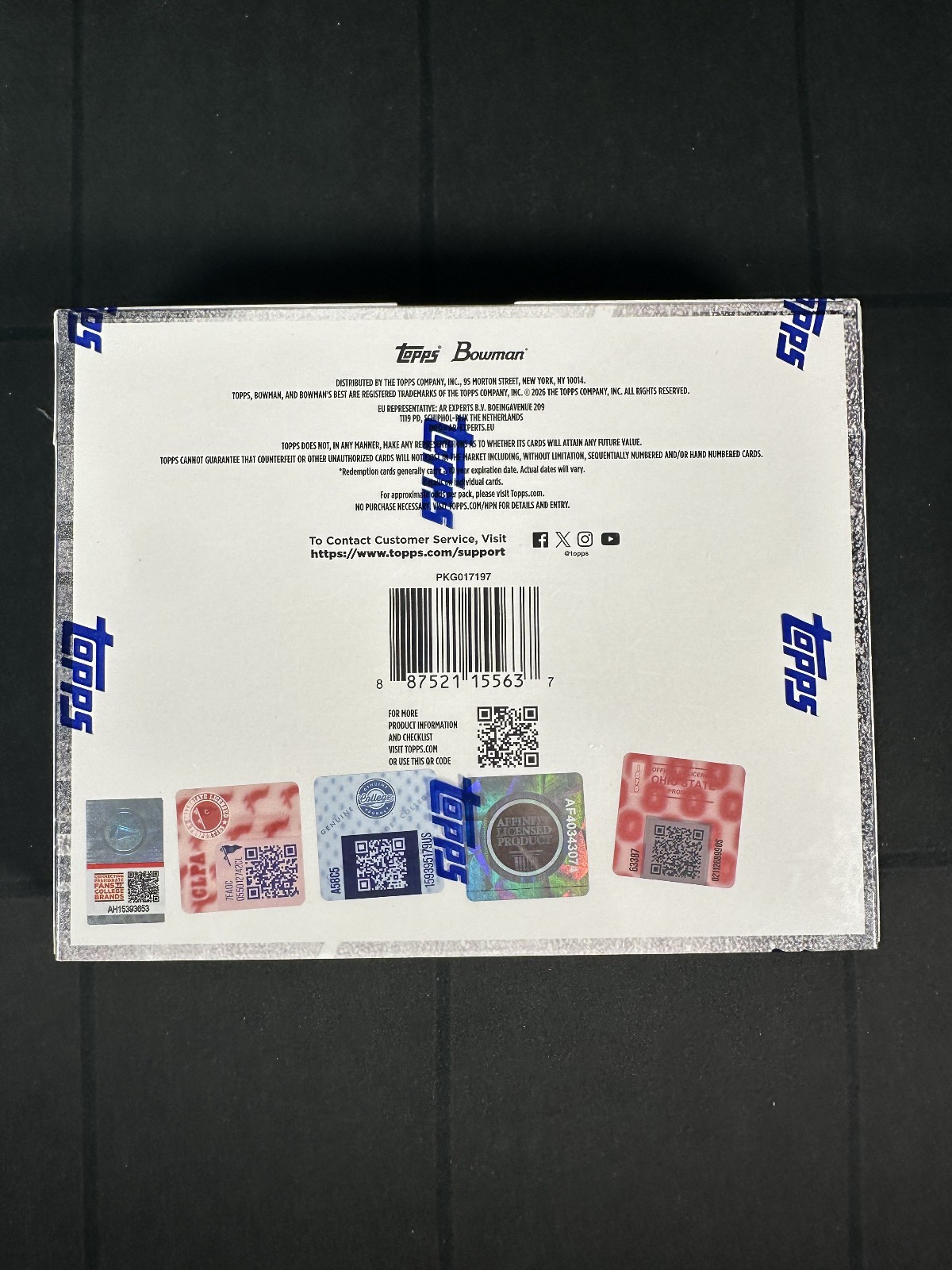 2025-26 Bowman U University Best Basketball Hobby Box Factory Sealed SHIPS FAST