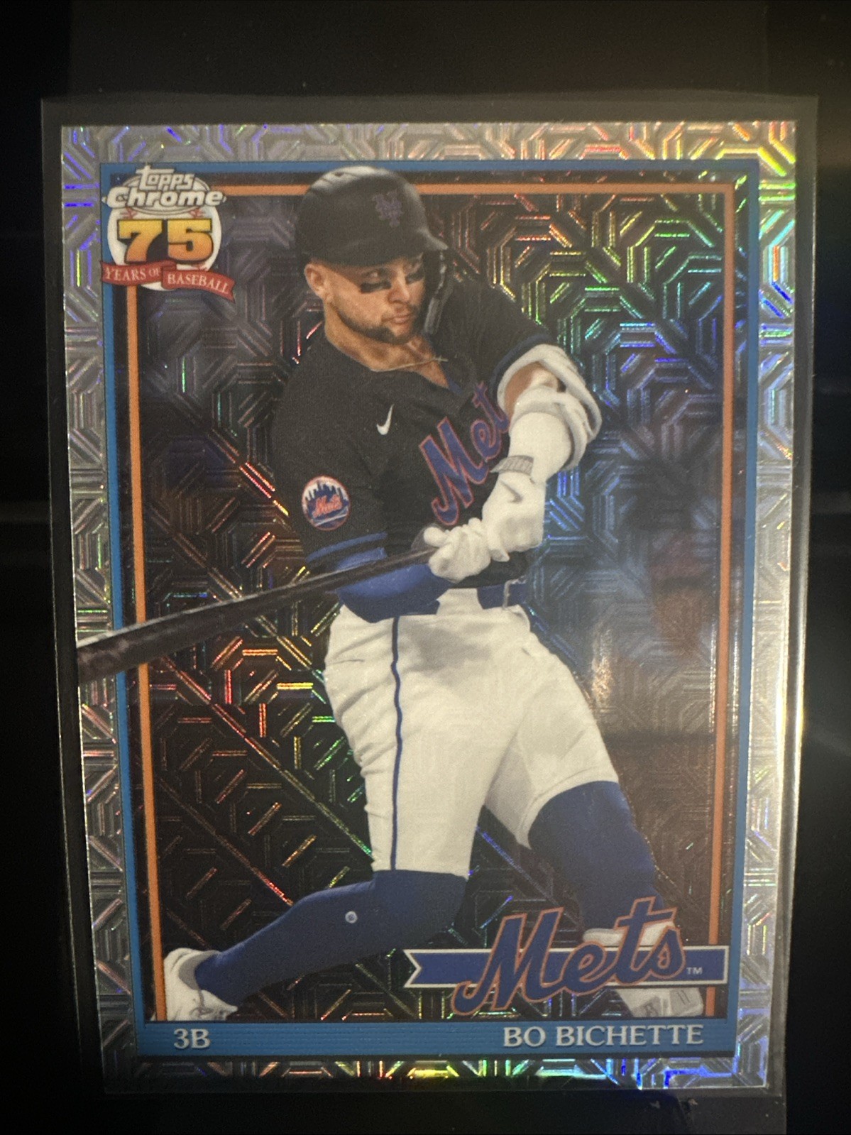 2026 Topps Series 2 Baseball 1991 Chrome Silver Pack Mojo #91C2-8 Bo Bichette NM