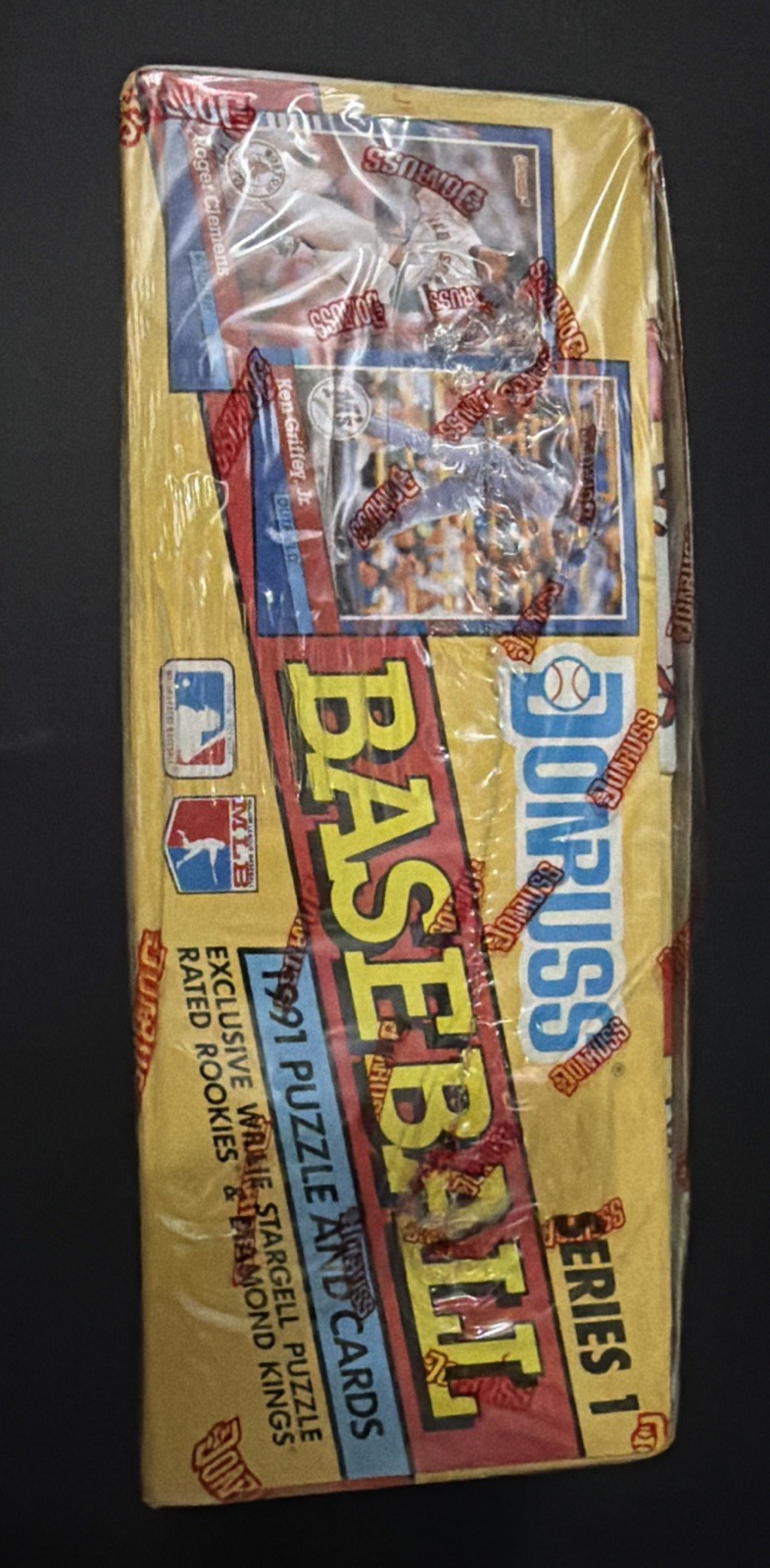 1991 Donruss Baseball Series 1 Factory Sealed Box. 36 Packs