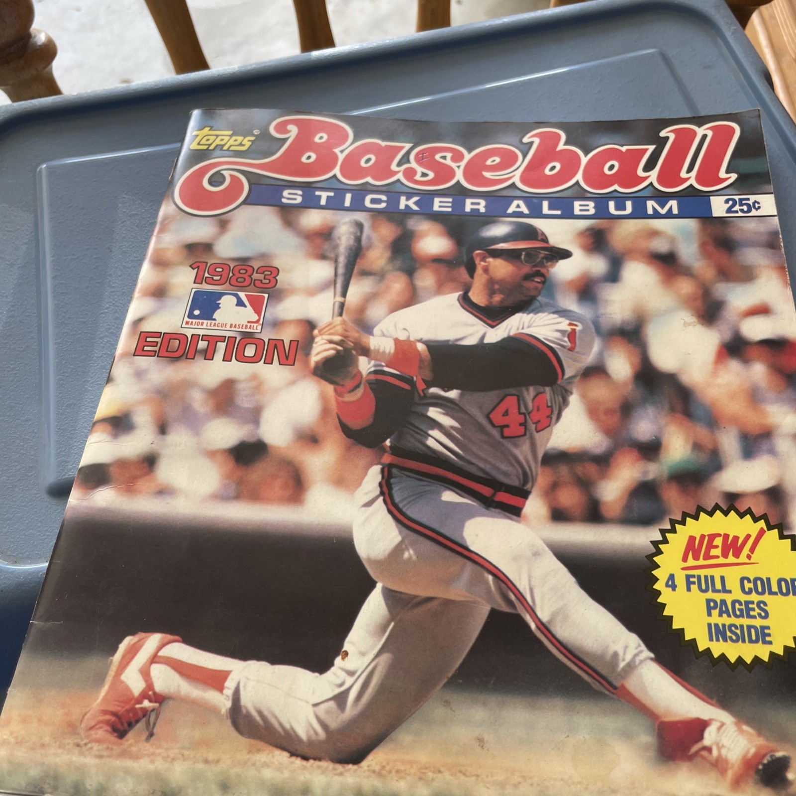 1983 TOPPS BASEBALL STICKER ALBUM – 100% COMPLETE 330 STICKERS