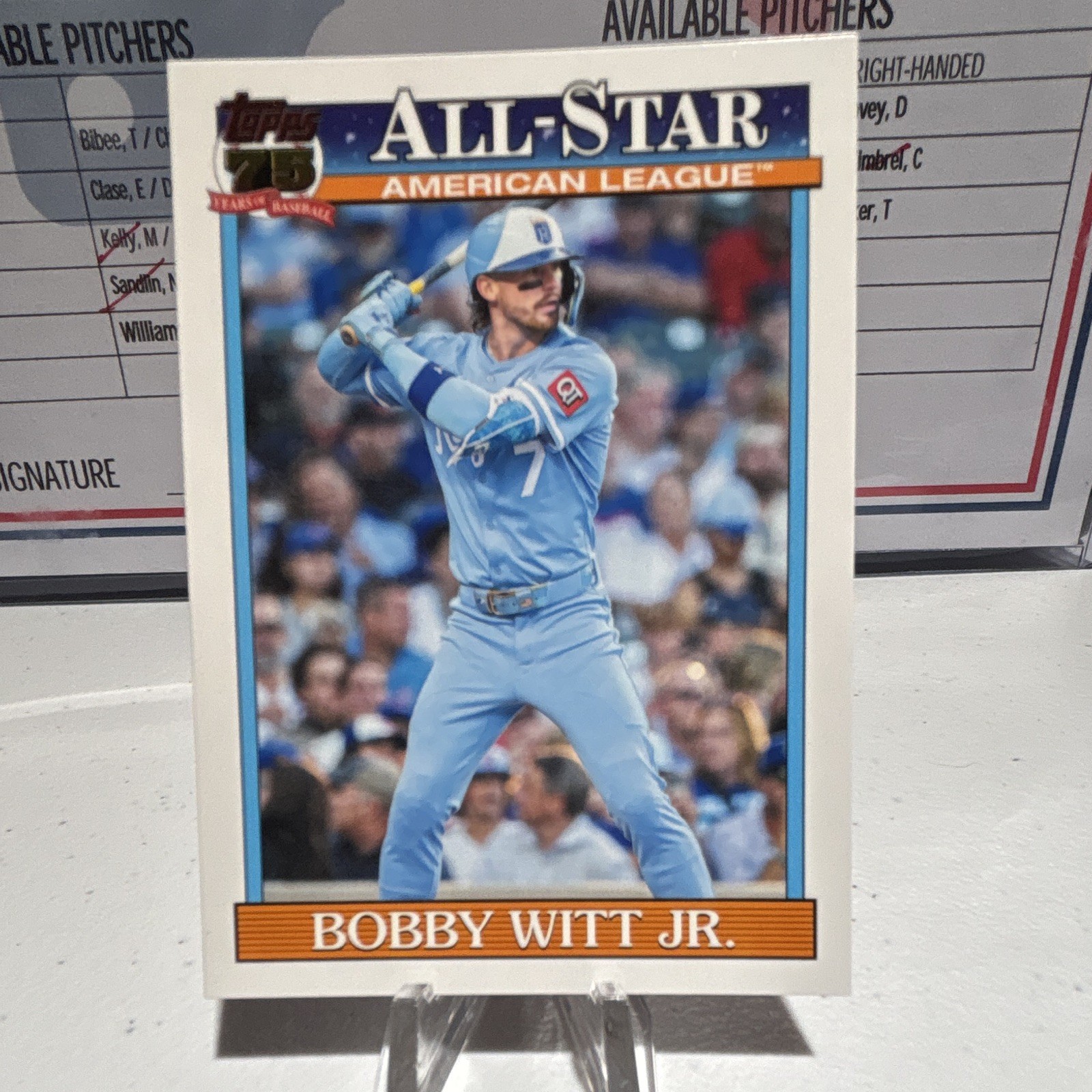 Topps Series 2 2026 1991 Topps All-Star Bobby Witt Jr Royals #91AS-24
