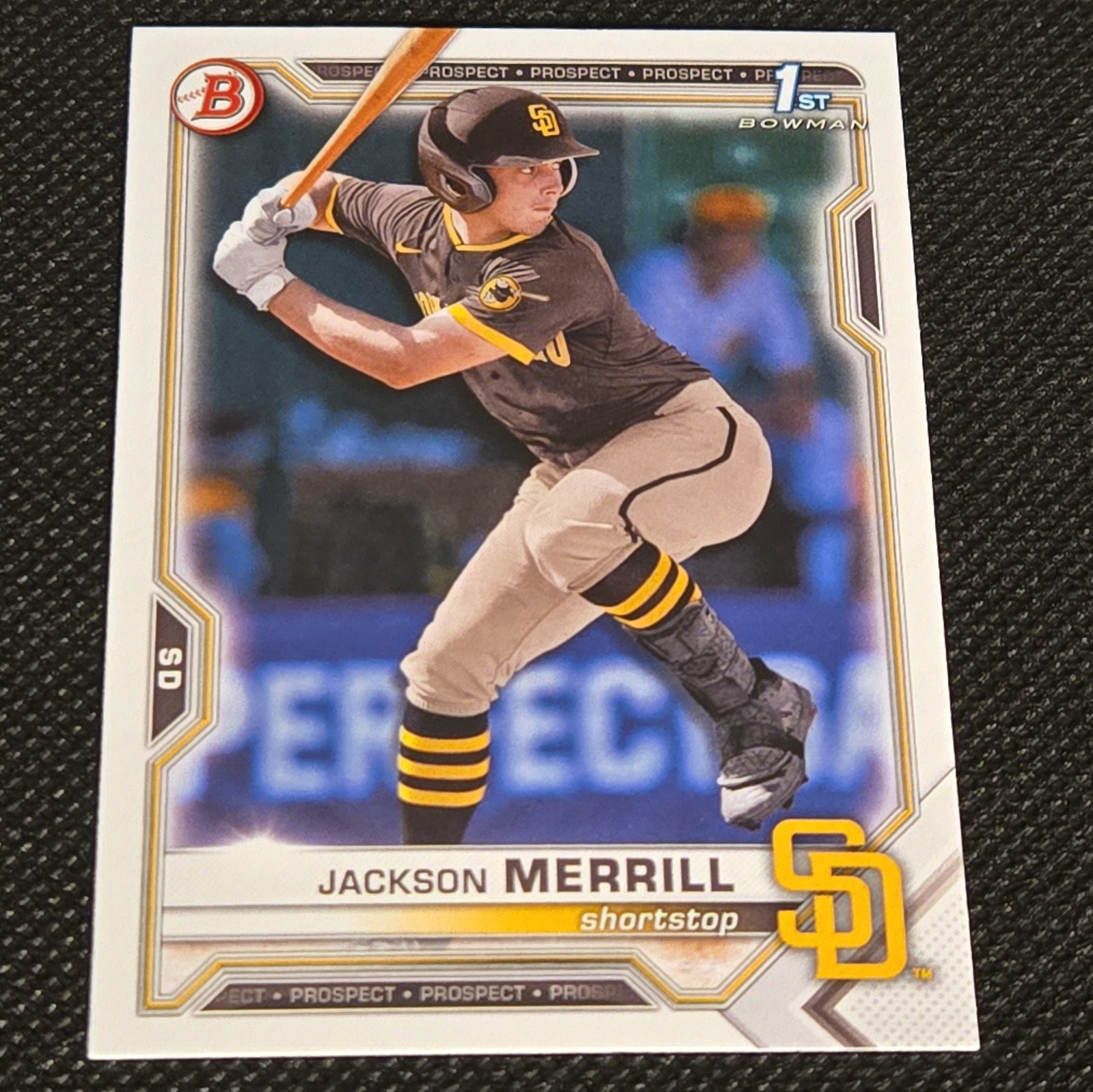 2021 Bowman Draft 1st Edition Base #BD-119 JACKSON MERRILL Padres 1st RC