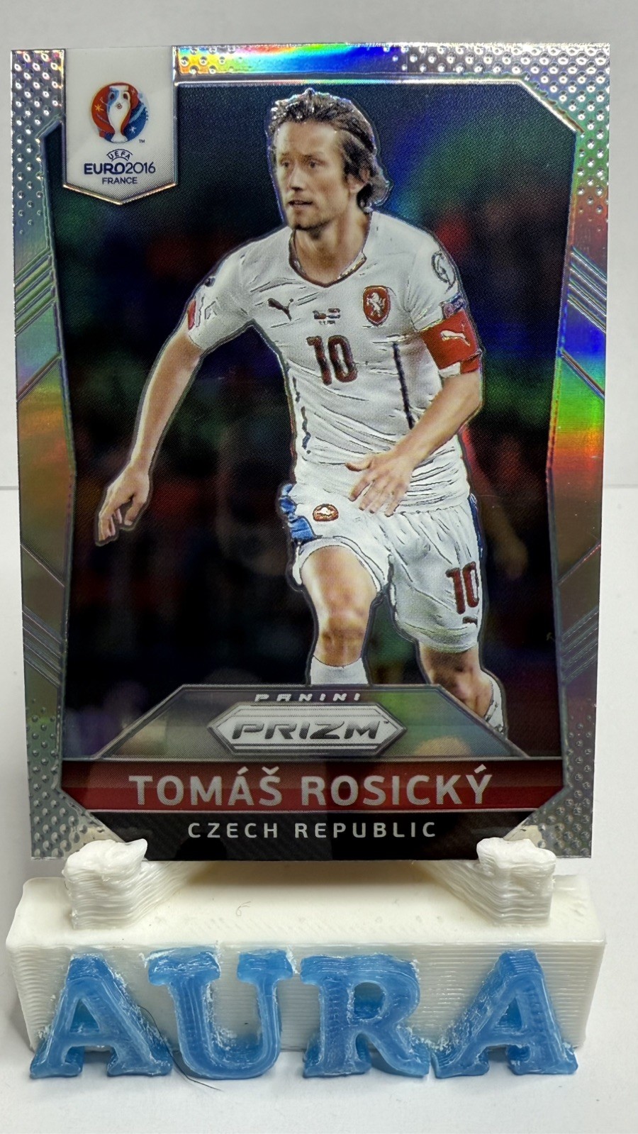 2016 Panini Prizm UEFA Euro Silver Prizm Tomas Rosicky #17 Arsenal Rare
