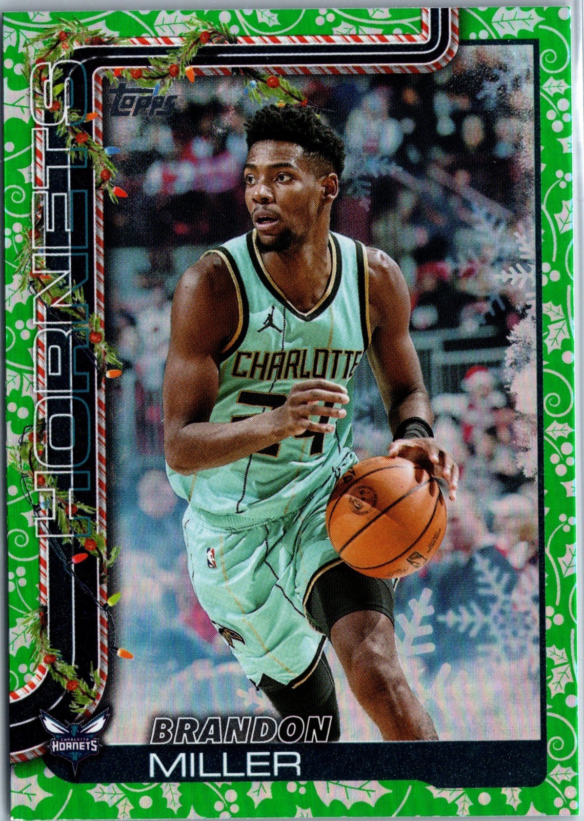 Brandon Miller Stocking Stuffer Metallic Ornament Topps Holiday – Stocking Stuff