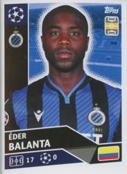 Éder Balanta 2020-21 Topps UEFA Sticker Collection – #BRU 10 – Club Brugge KV