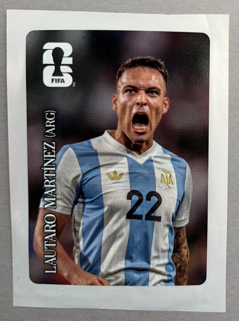 2026 Panini Coca-Cola FIFA World Cup Stickers (USA) #CC11 Lautaro Martinez