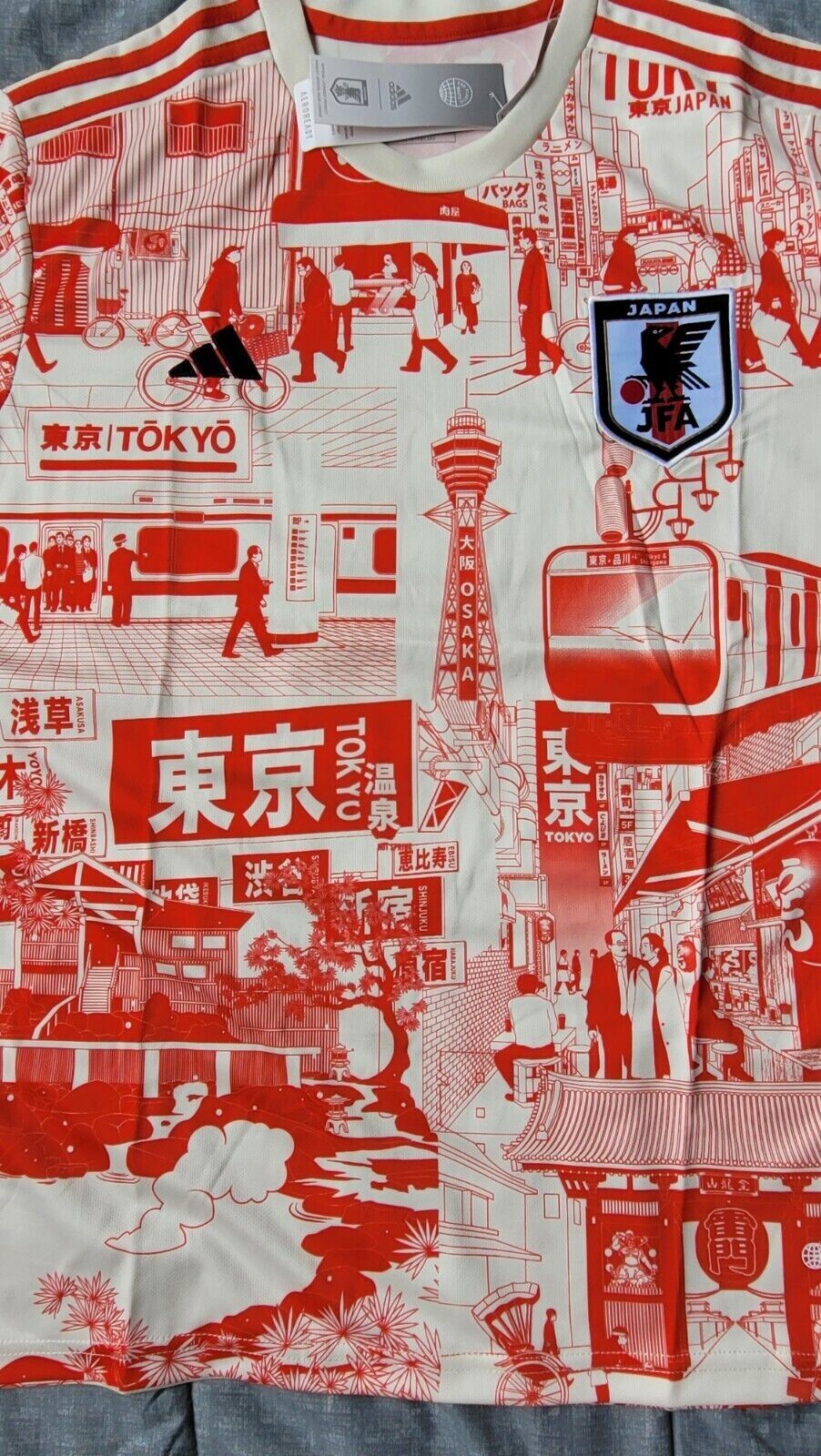 Japan Soccer Jersey Special Concept Tokyo Edition S,M,L,XL,XXL