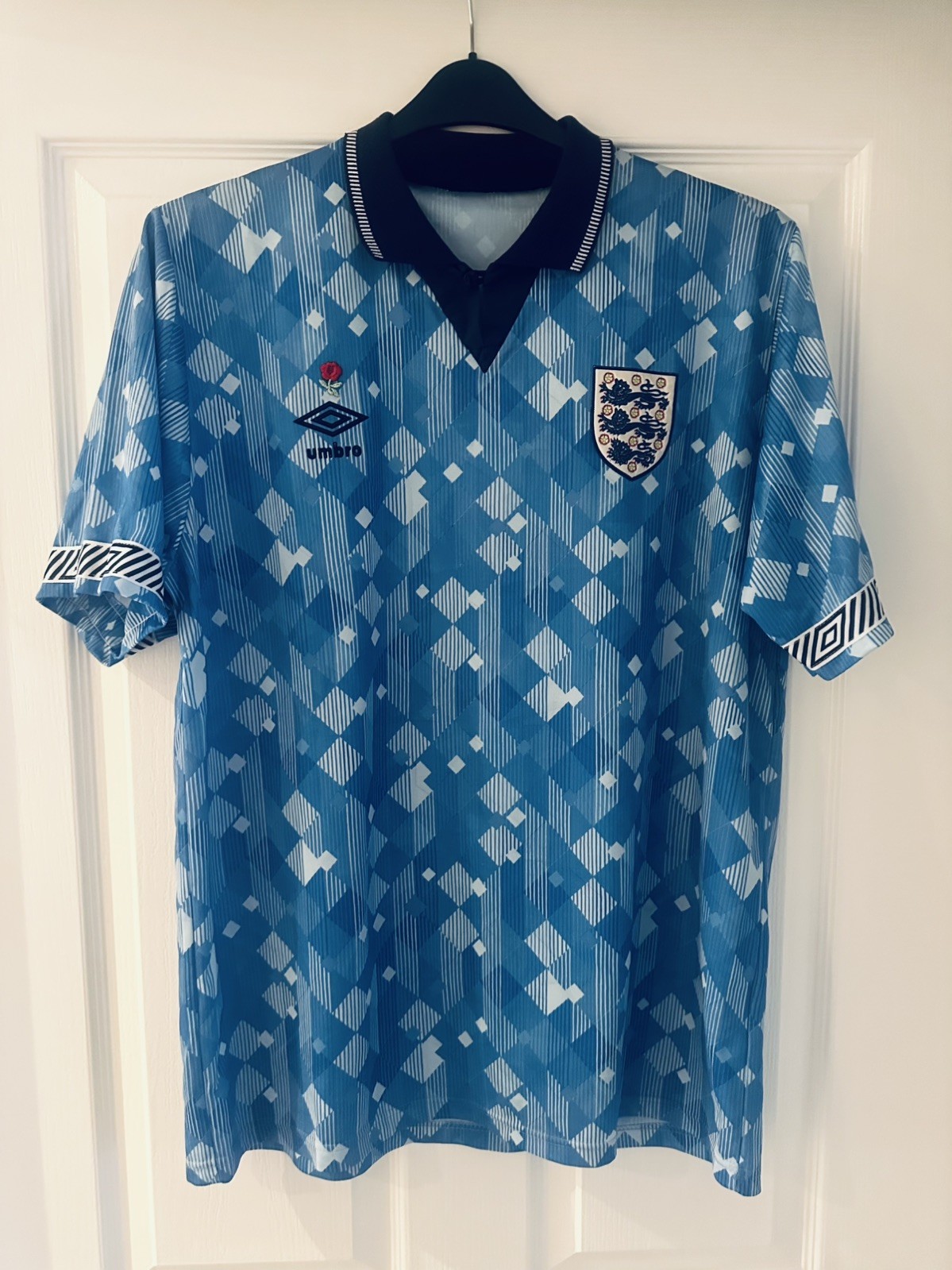 England Third Football Shirt 1990/92 Adults Large Umbro Authentic Original Rare
