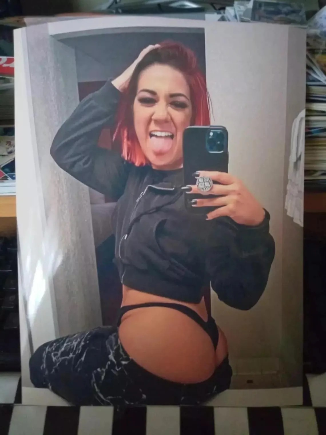 Bayley 8.5×11 Glossy Photo WWE Hot 🔥🔥🥵