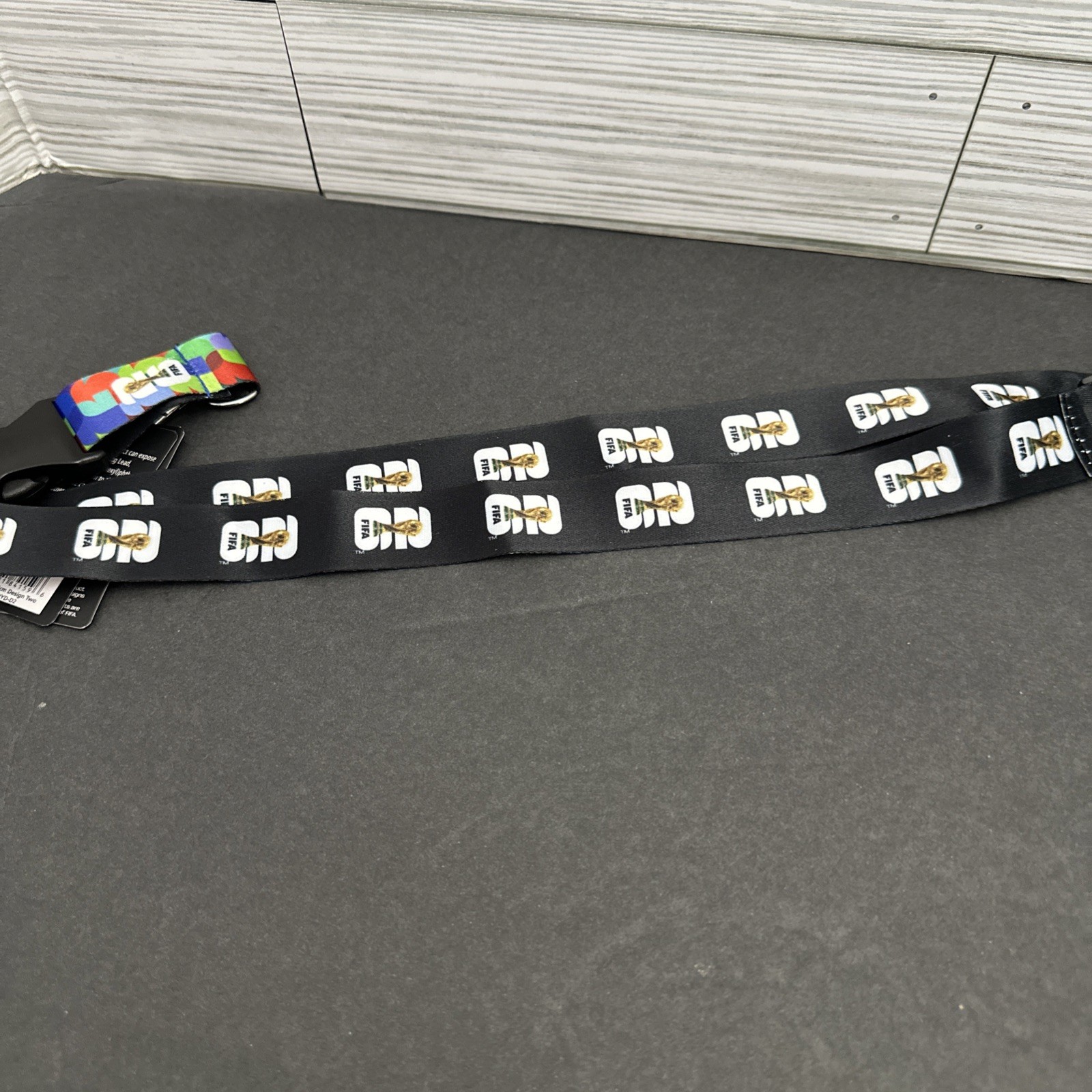 FIFA World Cup 2026™ Official Multi Colored Lanyard Double-Sided Detachable