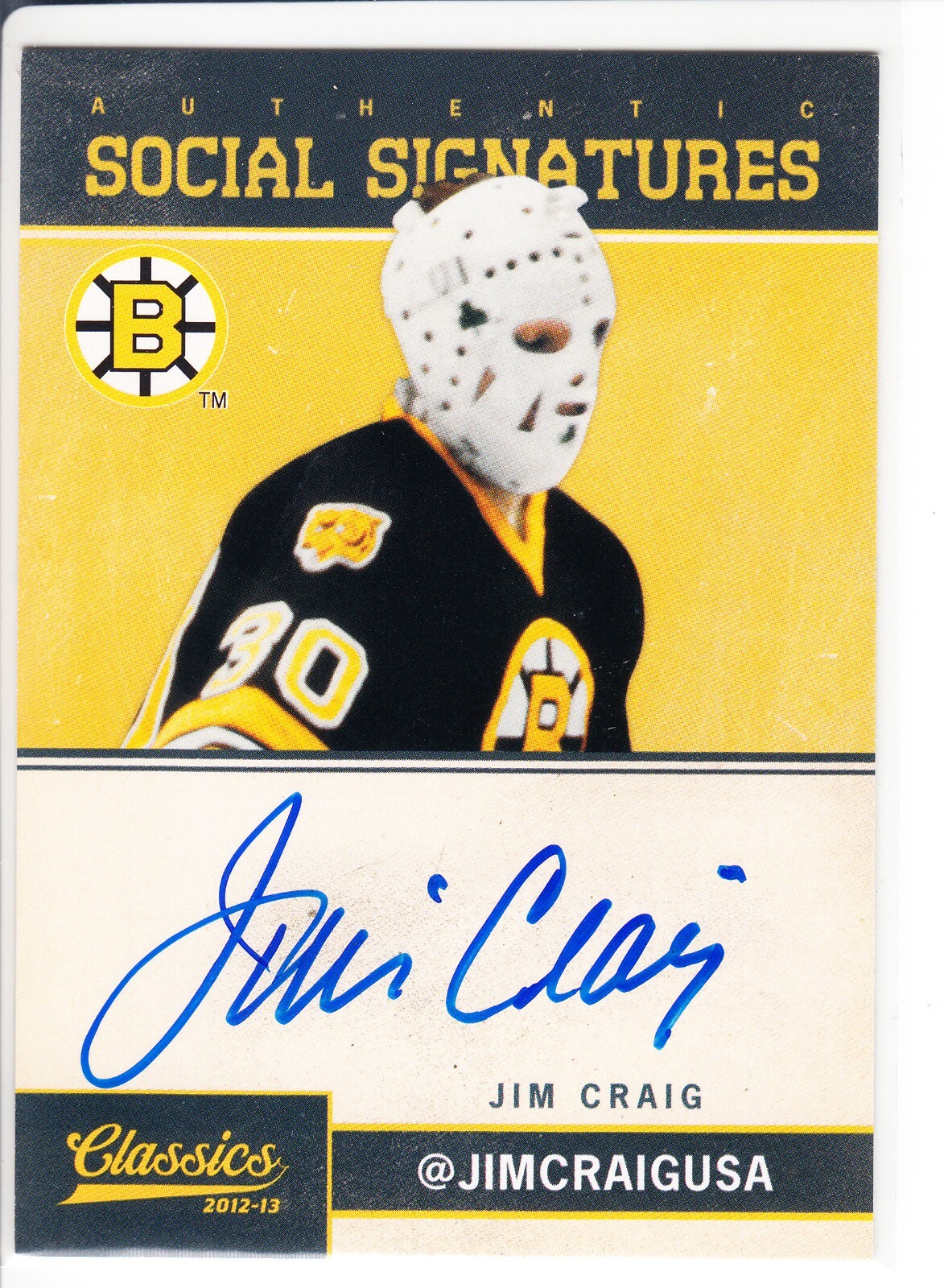 2012-13 Panini Classics Signatures Hockey You Pick Autographs
