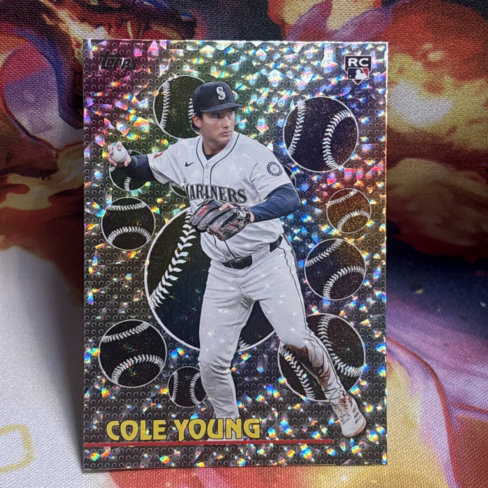 2026 Topps Series 2 – Cole Young #TOG-39 – Titans of the Game Crackle Foil (RC)