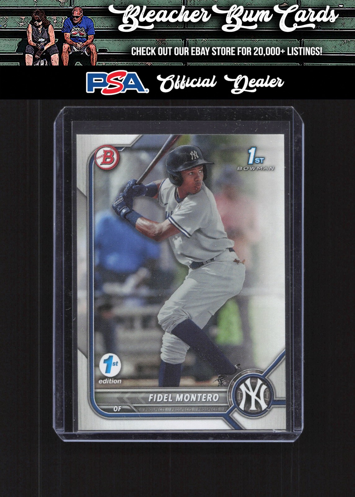 2022 Bowman 1st Edition BPPF-74 Fidel Montero