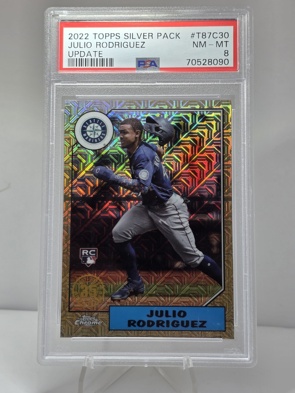 2022 Topps Update Series – 1987 Topps Chrome Silver Pack Update Series Mojo