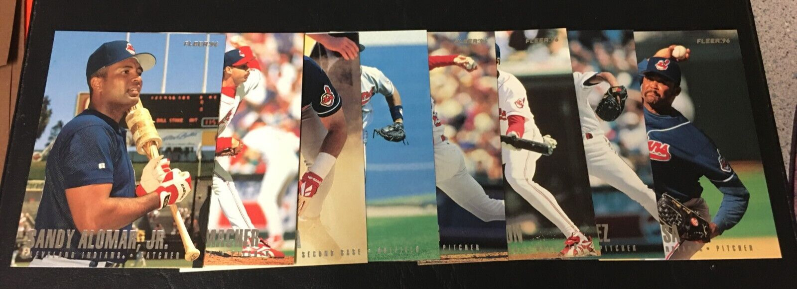 Cleveland Indians Fleer Baseball ’96 Regional Cards (Lot-5) Buyer’s Choice 1996