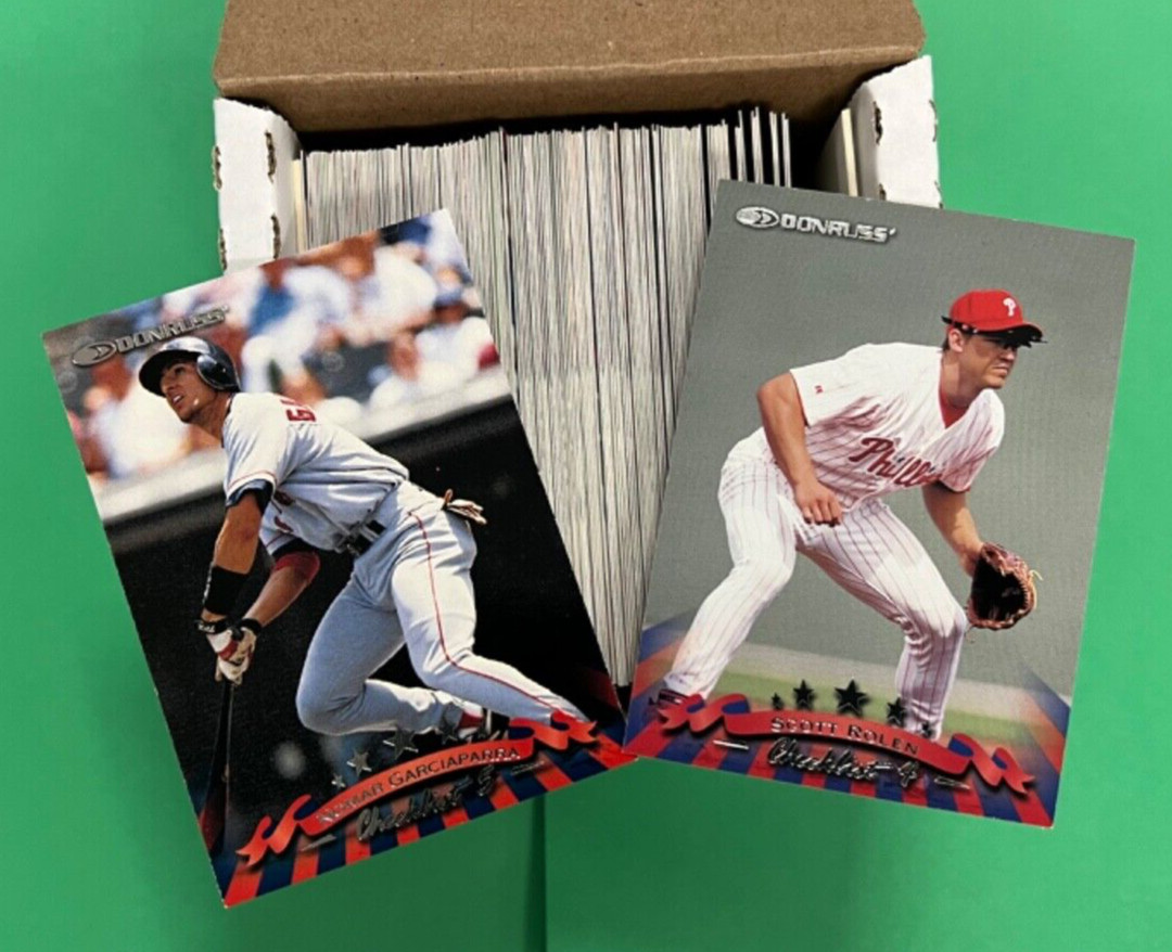 1998 DONRUSS BASEBALL SERIES 1 COMPLETE SET 1-170 RIPKEN, JETER, GRIFFEY JR