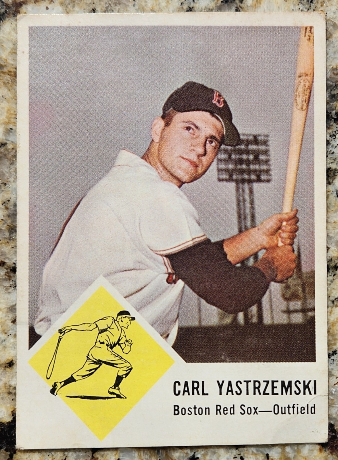 Carl Yastrzemski 1963 Fleer Set-Break #8 VG See Pictures