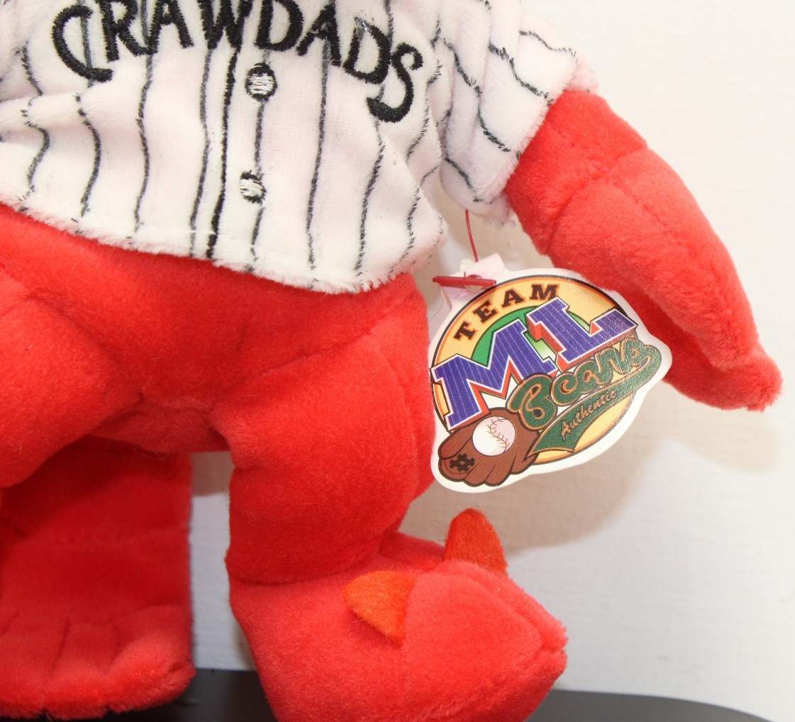 North Carolina Hickory Crawdads Mascot Conrad 10” MiLB MLB Texas Rangers