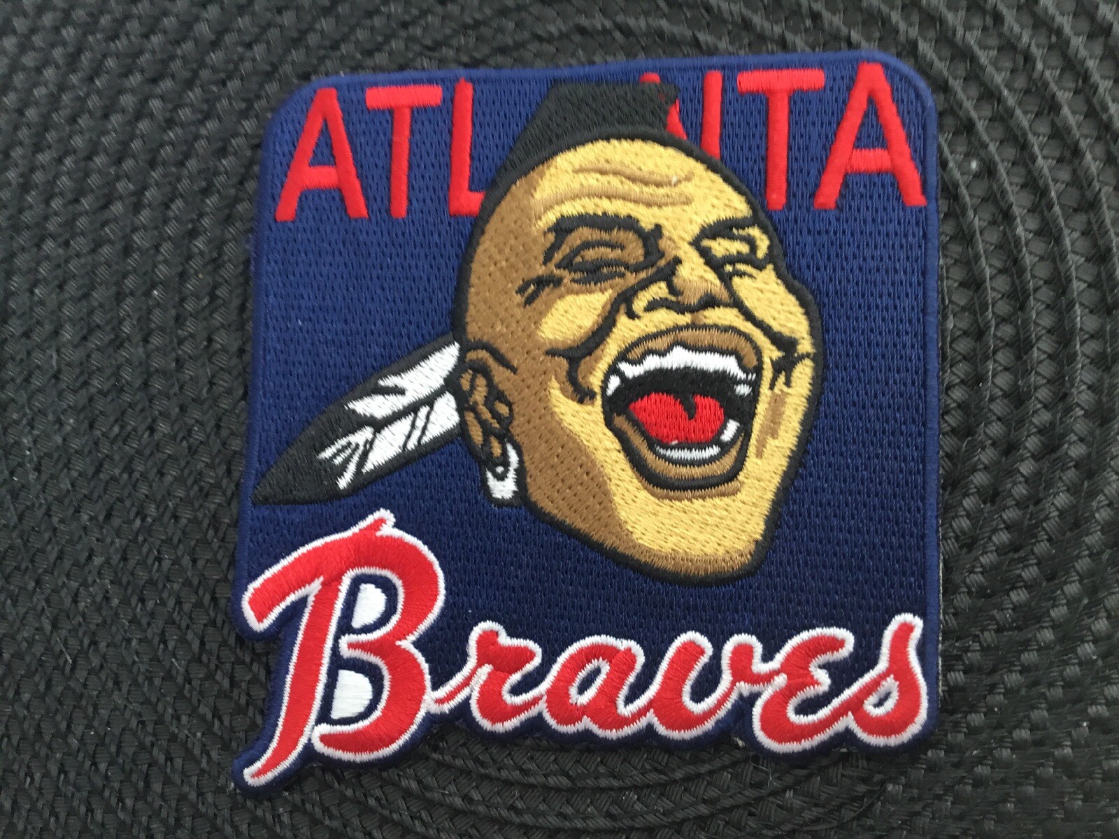 ATLANTA BRAVES MLB Vintage Embroidered Iron On Patch 4” X 3.5”