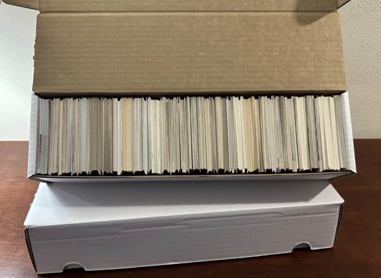 1 (800+) Sports CARD BOX Mixed Sports. Read